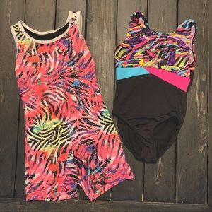 Girls Gymnastics Leotards!! Size 4/5